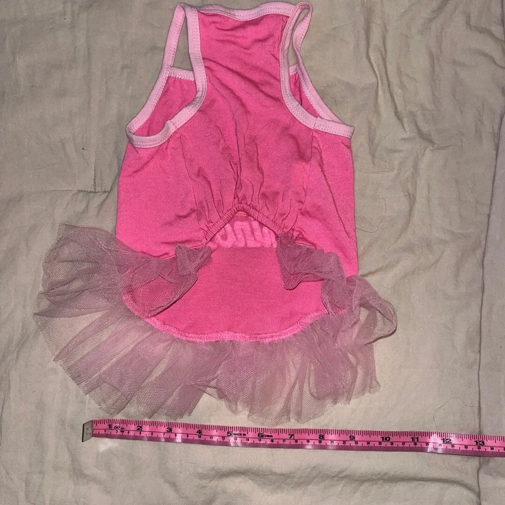 Pink Princess Dog Dress - Picture 2 of 3